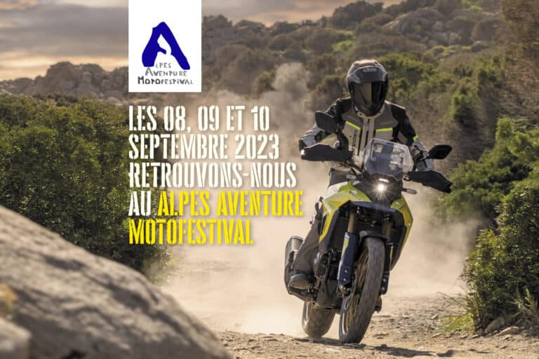Rendez-vous au Alpes Aventure Motofestival 2023
