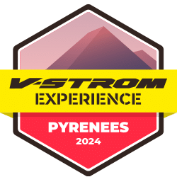 V-Strom pyrenees 2024